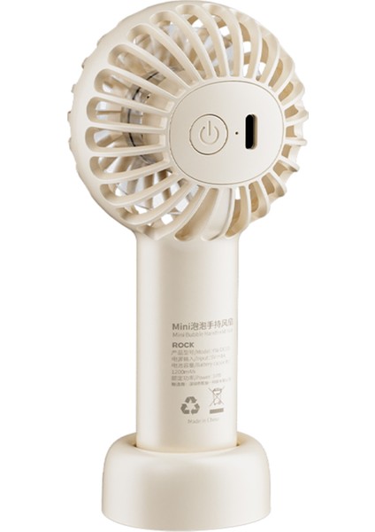YW-DC03 Hava Kabarcığı Mini El Hd Fanı (Yurt Dışından)