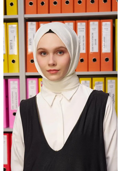 Comfort Pamuk Şal - Krem