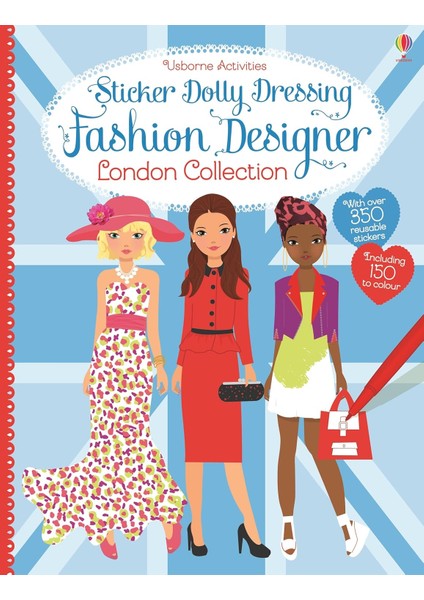 Sticker Dolly Dressing Fashion Designer London - Fiona Watt