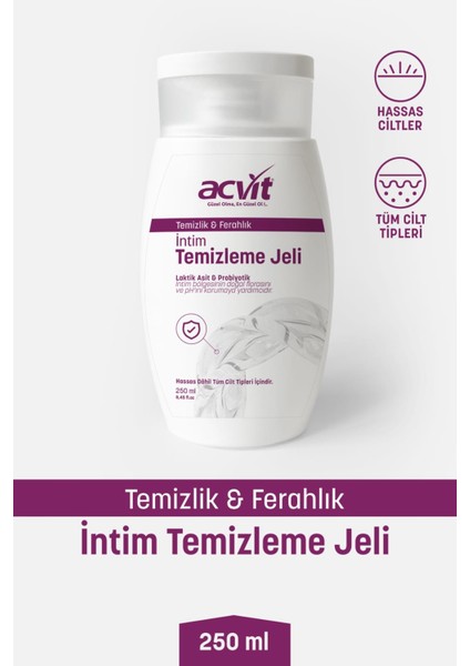 Intim Temizleme Jeli – 250 ml