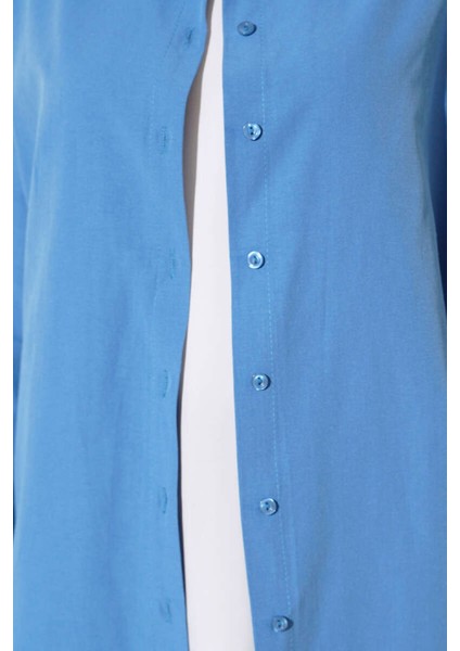 5845 Tesettür Tunik - Indigo modelleri