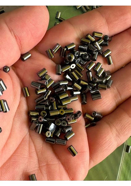 100 Adet Çelik Füme Boru Boncuk Takı Boncuğu fiyatları