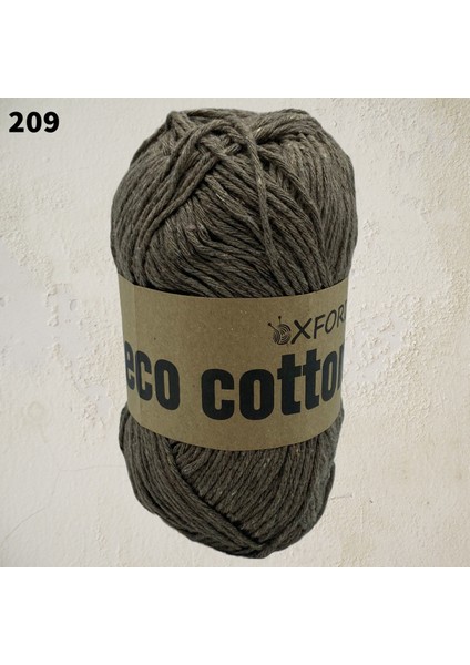 5’li Paket Eco Cotton - Rejenere Cotton Ip - 209 Açık Kahve