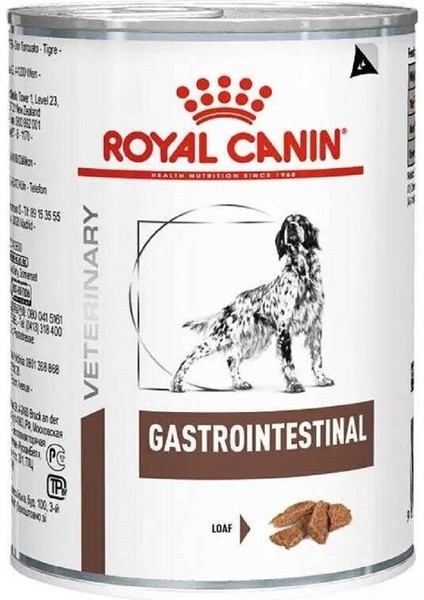 Veterinary Gastrointestinal Loaf Köpek Konservesi 400 gr x 6 Adet