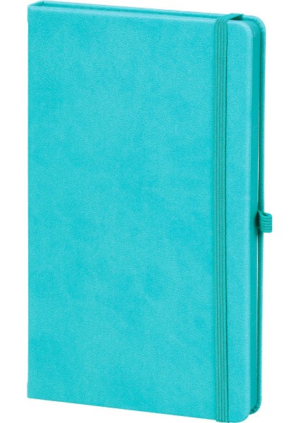 Notebook Termo Deri 15X21 Kenar Boyalı Çizgili Lastikli Tarihsiz Ajanda