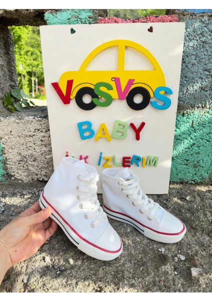 Beyaz Bot Keten Sneaker modelleri