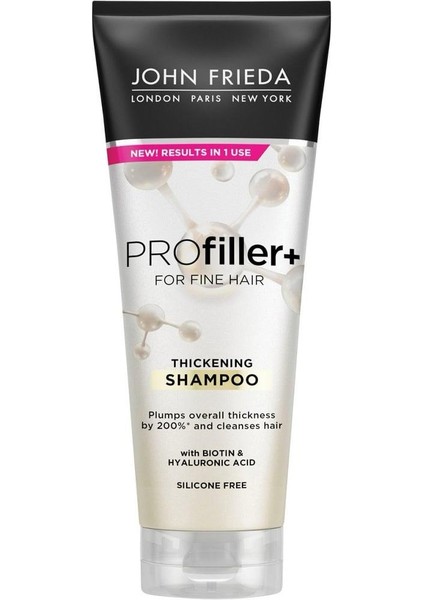 John Frieda Profiller İnce Saçlar İçin Dolgunlaştırıcı Şampuan 250 Ml