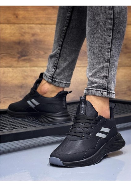 Erkek Bağcıklı Spor Sneaker-Siyah fiyatları