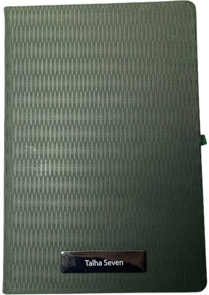 Notebook Termo Deri 15X21 Kenar Boyalı Çizgili Lastikli Çizgili Defter - Kişiye Özel Isimli Hediye