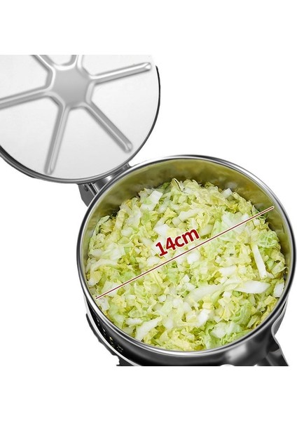 Çelik 14 cm Patates Ezici Püre Yapıcı Meyve Suyu Sıkacağı Pres CIN788