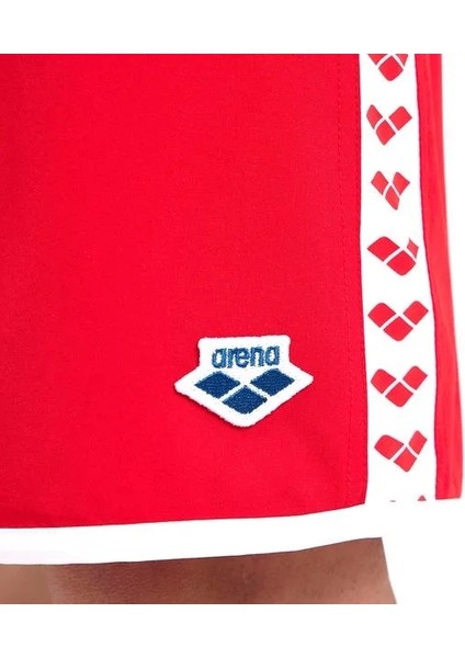 Icons Team Stripe Erkek Kırmızı Bermuda Şort 004298410 fırsatları