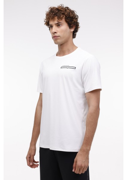ml Tım 11ELG1009 4fx Beyaz Erkek Kısa Kol T-Shirt