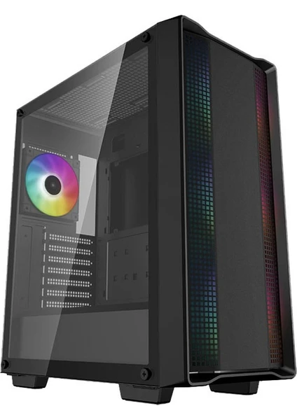 Deepcool CC560 V2 PF750 750W 80PLUS Mid-Tower 4xrainbow Fanlı Mid-Tower Siyah Kasa