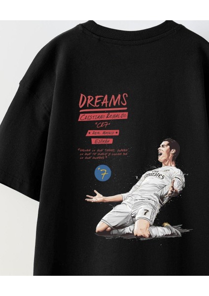 Bring Your Game Yazılı Futbol Tasarım Baskılı Siyah Çocuk T-Shirt modelleri