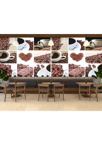 Kahve Cafe Duvar Kağıdı Baskı modelleri
