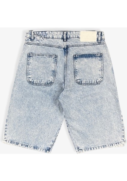 Believe Danger Oversized Kot Şort
