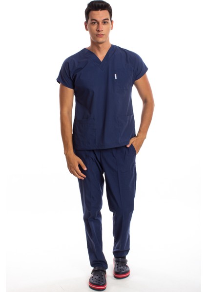 Cerrahi Doktor Hemşire Scrubs Forma Takım