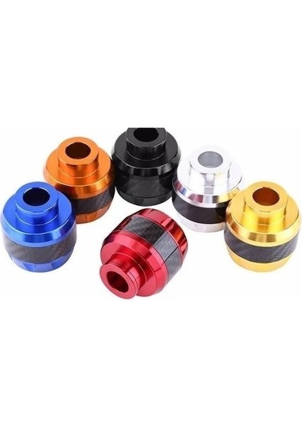 Motosiklet ,scooter Ön Teker Koruma Takozu Karbon Detaylı (Gold Renk) 16 mm Millere Uygun-Arasmoto fırsatları