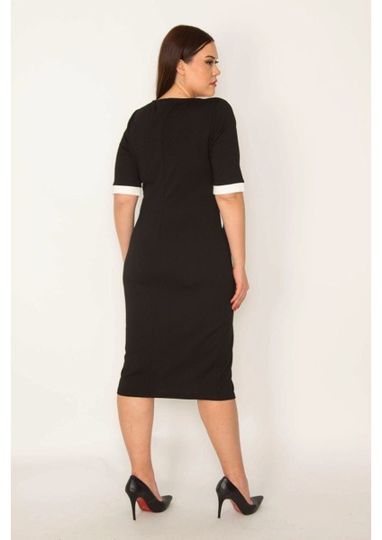 Kadın Renk Kombinli Elbise fırsatları