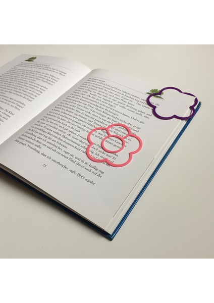 2'li Kitap Ayracı, Kelebek Şeklinde Kitap Ayracı, Sevimli Kelebek Kitap Ayracı