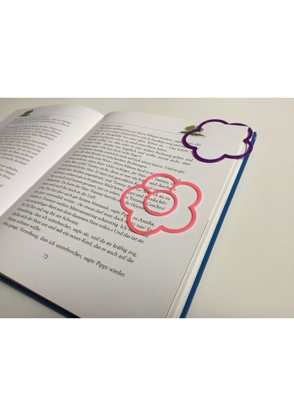 2'li Kitap Ayracı, Kelebek Şeklinde Kitap Ayracı, Sevimli Kelebek Kitap Ayracı