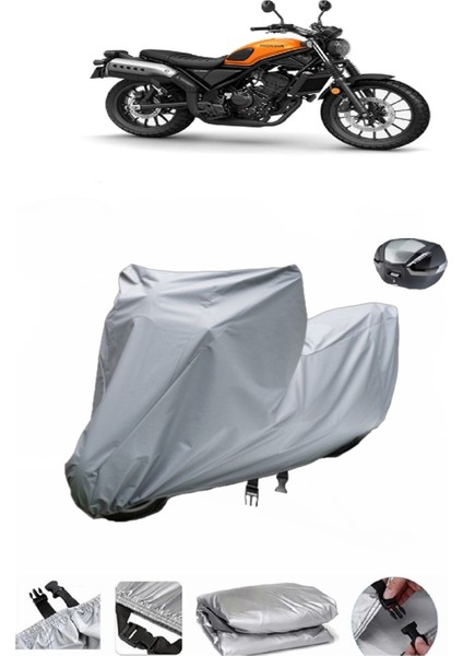 Honda cl 250 Motosiklet Brandası Arka Çanta Uyumlu