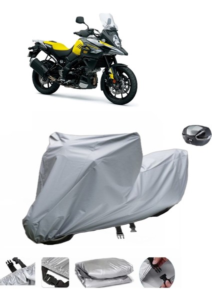 Suzuki V-Strom DL1000 Motosiklet Brandası Arka Çanta Uyumlu