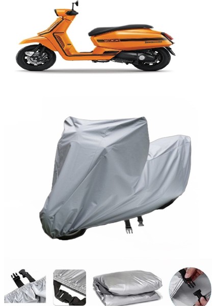 Lambretta X300 Motosiklet Brandası Arka Çanta Uyumlu Değildir