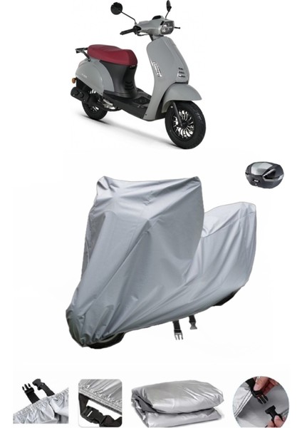 Kuba Bluebird Motosiklet Brandası Arka Çanta Uyumlu
