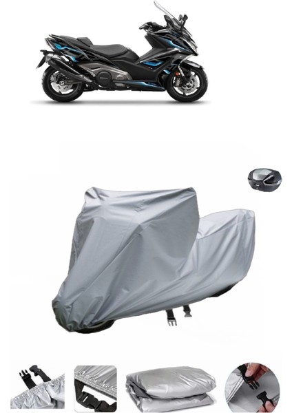 Kymco Ak 550 Motosiklet Brandası Arka Çanta Uyumlu