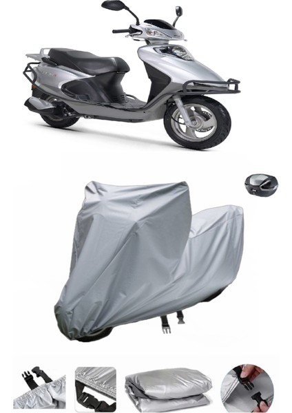 Rks Spontini 110 Motosiklet Brandası Arka Çanta Uyumlu