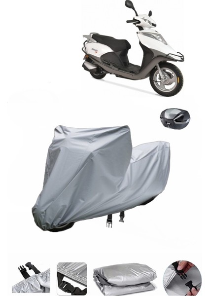 Honda Spacy 110 Alpha Motosiklet Brandası Arka Çanta Uyumlu