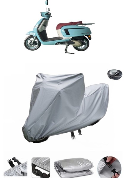 Altai Ristretto 125 Motosiklet Brandası Arka Çanta Uyumlu