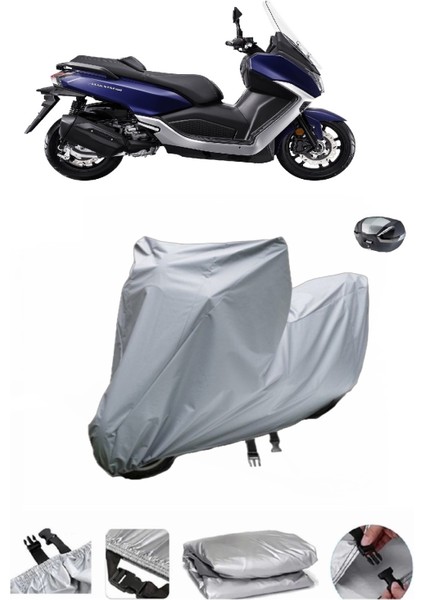 Sym Maxi 400I Motosiklet Brandası Arka Çanta Uyumlu