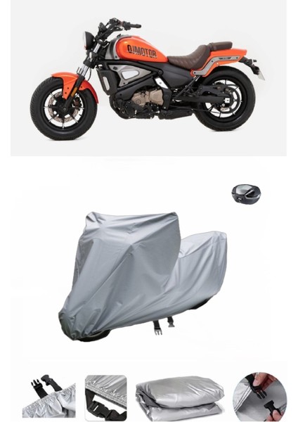 Qj Srv 550 St Motosiklet Brandası Arka Çanta Uyumlu