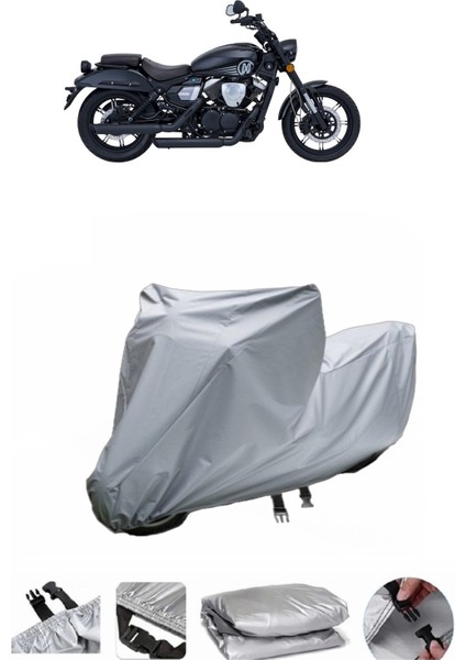 Mondial 250 Nevada Motosiklet Brandası Arka Çanta Uyumlu Değildir