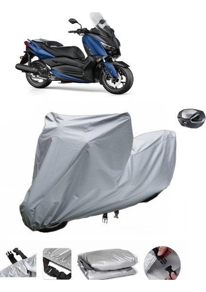 Yamaha X-Max 125 Abs Motosiklet Brandası Arka Çanta Uyumlu