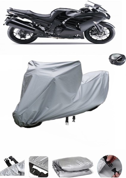Kawasaki Zzr 1400 Abs Motosiklet Brandası Arka Çanta Uyumlu