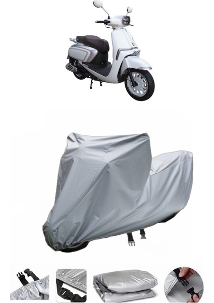 Motolux Macchiato 50 Motosiklet Brandası Arka Çanta Uyumlu Değildir