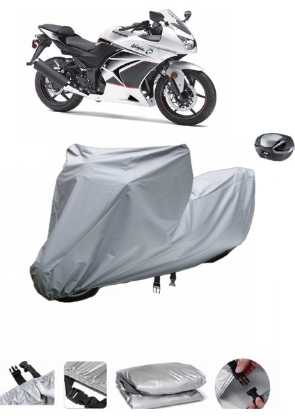 Kawasaki Ninja 250R Motosiklet Brandası Arka Çanta Uyumlu