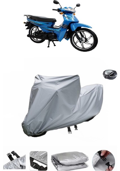Mondial 100 Sfc Snappy x Motosiklet Brandası Arka Çanta Uyumlu