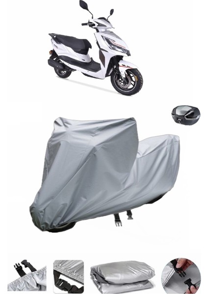 Arora Verano Ar 50-9 Motosiklet Brandası Arka Çanta Uyumlu