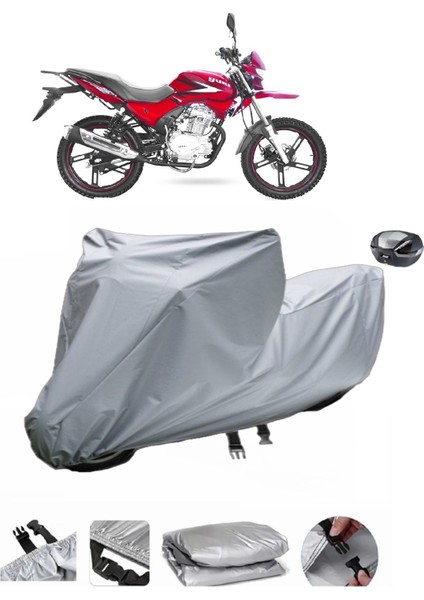 Yuki Yk 150-9 Goldfox Motosiklet Brandası Arka Çanta Uyumlu