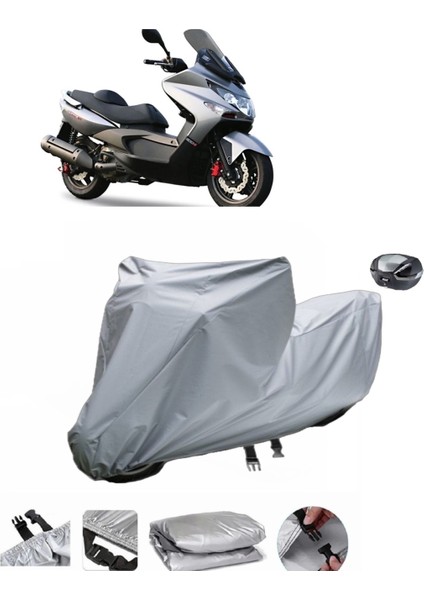 Kymco Xciting 500I R Motosiklet Brandası Arka Çanta Uyumlu