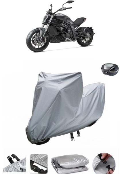 Benelli 502-C Motosiklet Brandası Arka Çanta Uyumlu