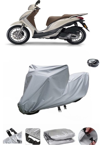 Piaggio Medley S 150 Motosiklet Brandası Arka Çanta Uyumlu