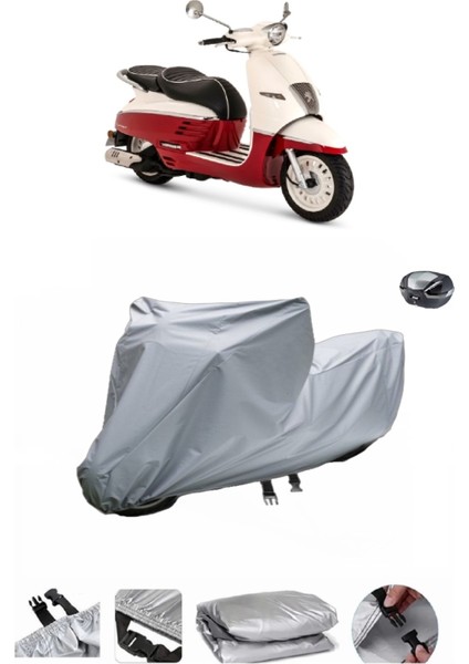 Peugeot Django 125 Motosiklet Brandası Arka Çanta Uyumlu