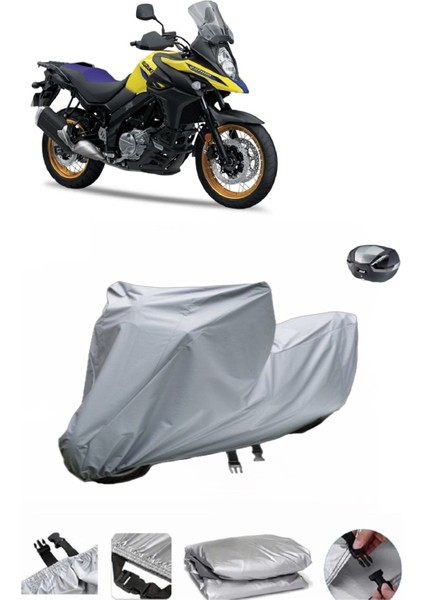 Suzuki V-Strom DL650 Motosiklet Brandası Arka Çanta Uyumlu
