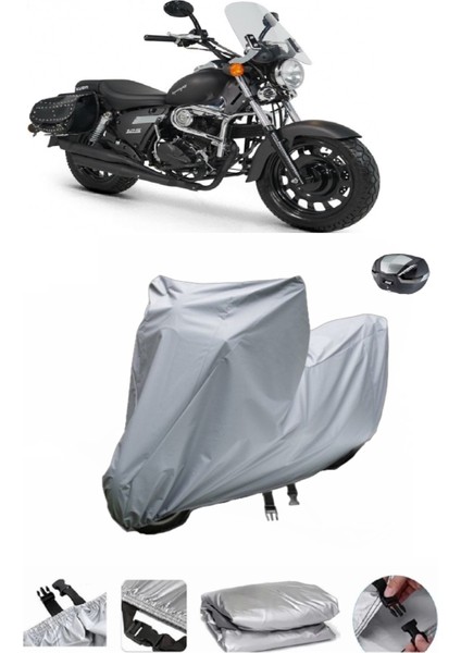 Kuba Superlight 125 Motosiklet Brandası Arka Çanta Uyumlu