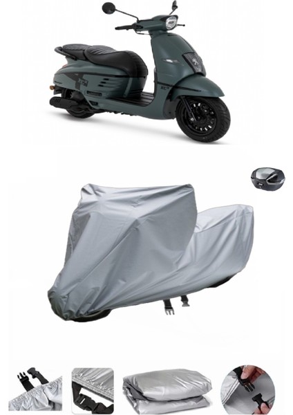 Peugeot Django 50 Motosiklet Brandası Arka Çanta Uyumlu